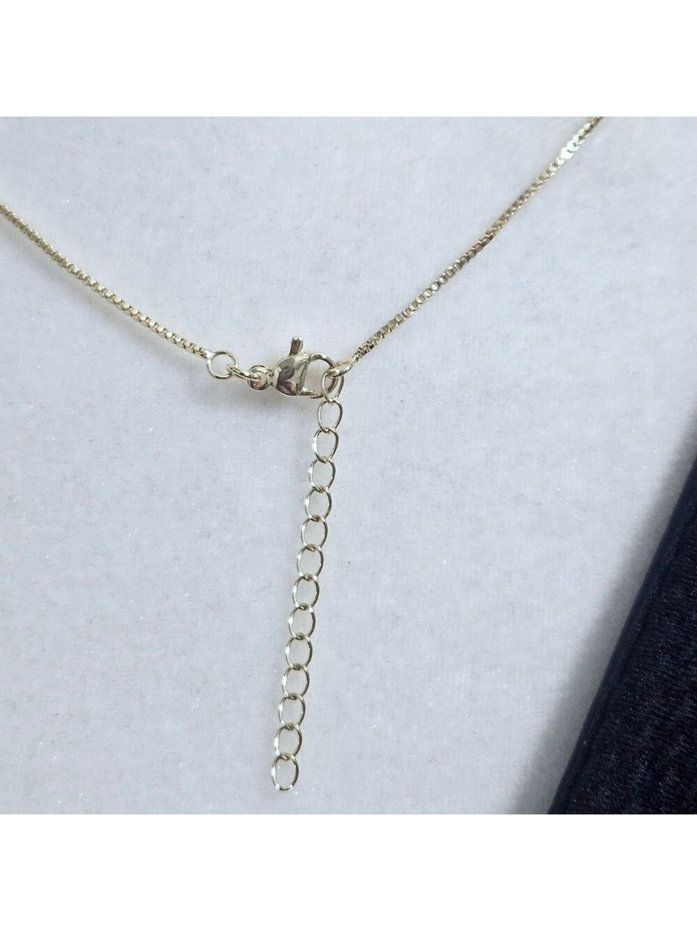 18 K Gold Plated Cross Virgin Of Guadalupe Pendant Necklace - Picture 4 of 5